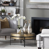 Annalisa Silver Covered Vases (Set of 2) by Crestview at Eve Furniture