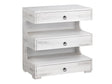 Annapolis White/Gray Chest by Crestview at Eve Furniture