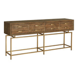 Annecy Console Table Natural by Moe's Home at Eve Furniture