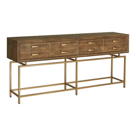 Annecy Console Table Natural by Moe's Home at Eve Furniture