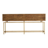 Annecy Console Table Natural by Moe's Home at Eve Furniture