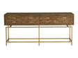 Annecy Natural Console Table by Moe's Home at Eve Furniture