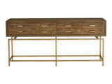 Annecy Natural Console Table by Moe's Home at Eve Furniture