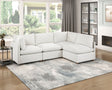 Annex Beige 4-Piece Chenille Modular Sectional by Homelegance at Eve Furniture