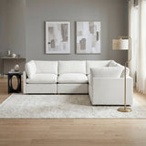 Annex Beige 4-Piece Modular Sectional