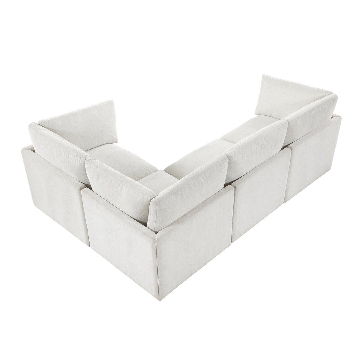 Annex Beige 4-Piece Modular Sectional