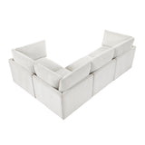 Annex Beige 4-Piece Modular Sectional