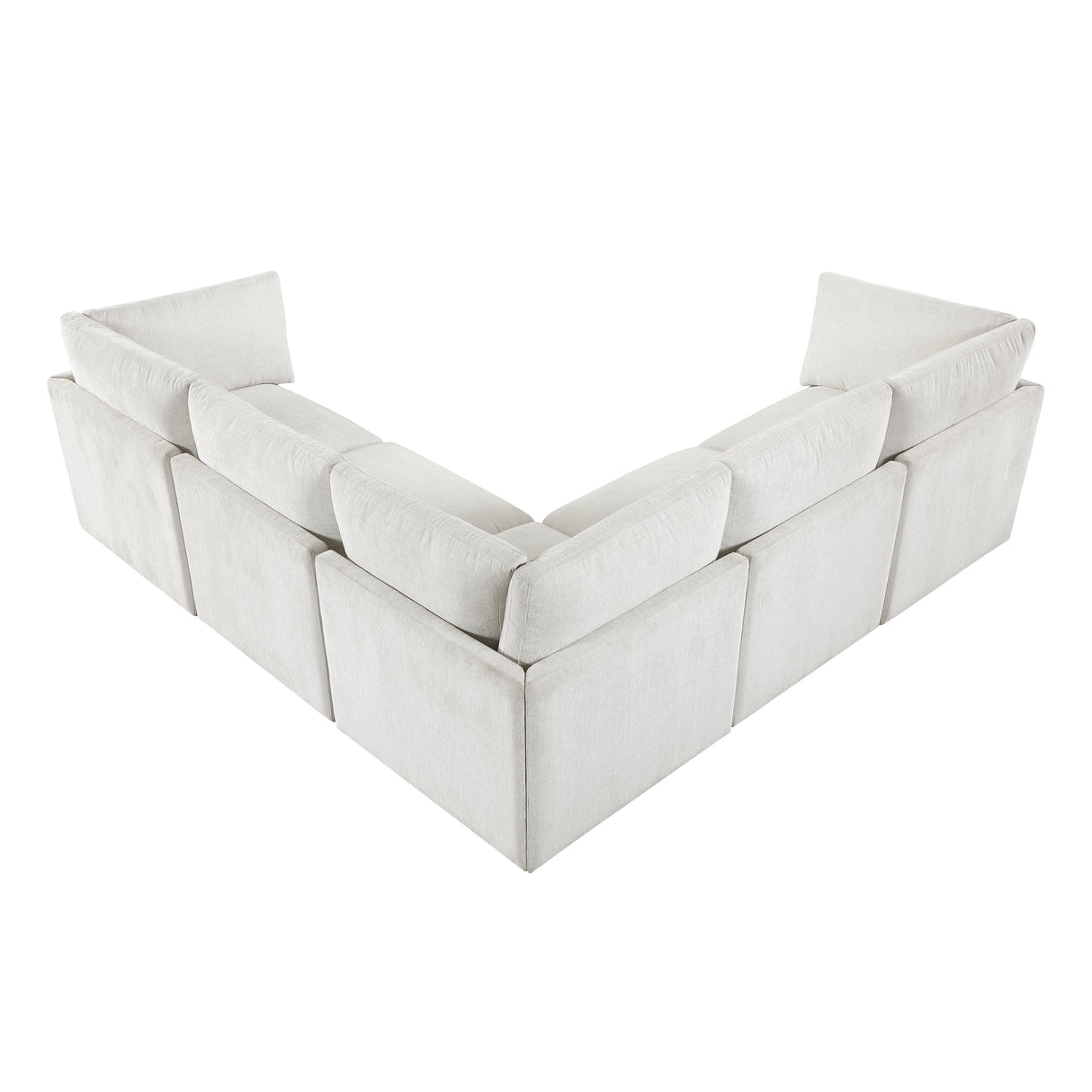 Annex Beige 5-Piece Modular Sectional