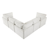 Annex Beige 5-Piece Modular Sectional
