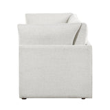 Annex Beige Chenille Loveseat