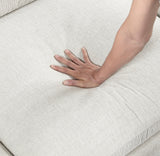 Annex Beige Chenille Sofa