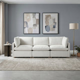 Annex Beige Chenille Sofa