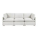 Annex Beige Chenille Sofa