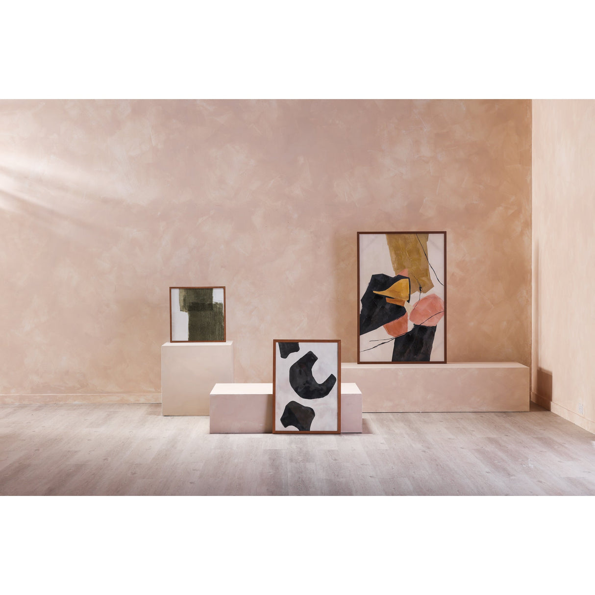 Anni Multicolor Framed Painting by Moe's Home at Eve Furniture