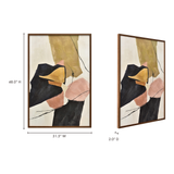 Anni Multicolor Framed Painting by Moe's Home at Eve Furniture