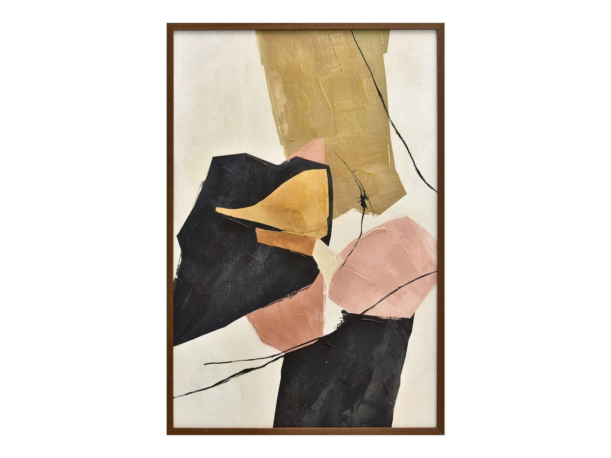 Anni Multicolor Framed Painting by Moe's Home at Eve Furniture
