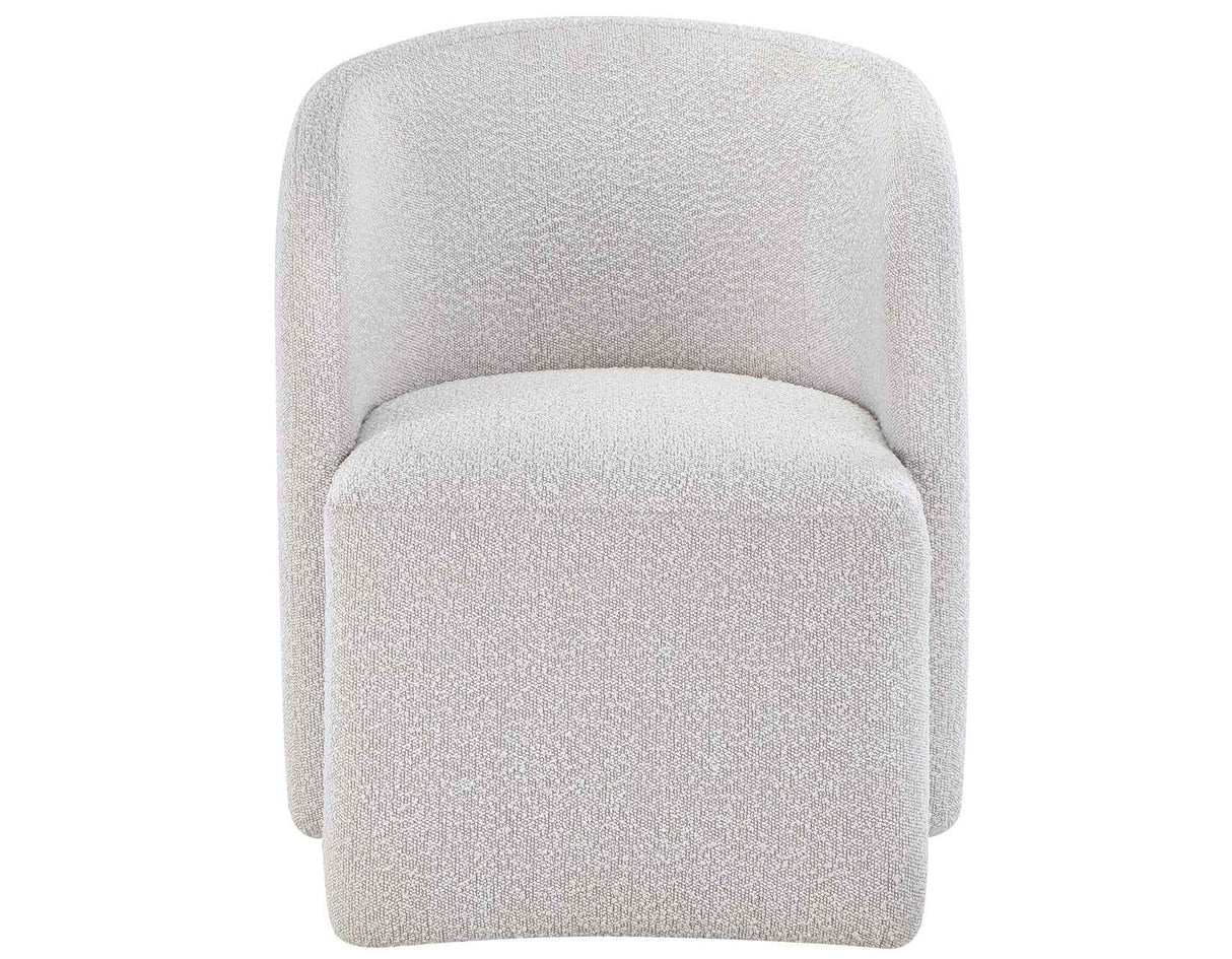 Annie Cotton Barrel Chair w/Casters, Set of 2 by Steve Silver at Eve Furniture