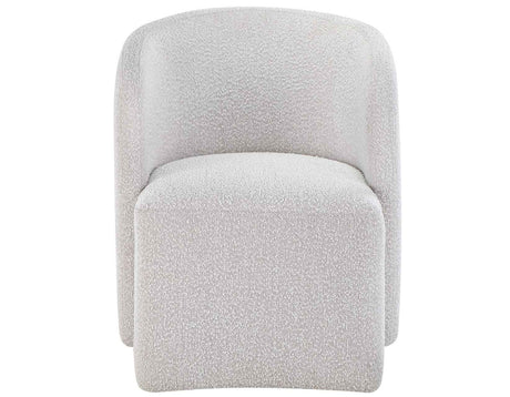Annie Cotton Barrel Chair w/Casters, Set of 2 by Steve Silver at Eve Furniture