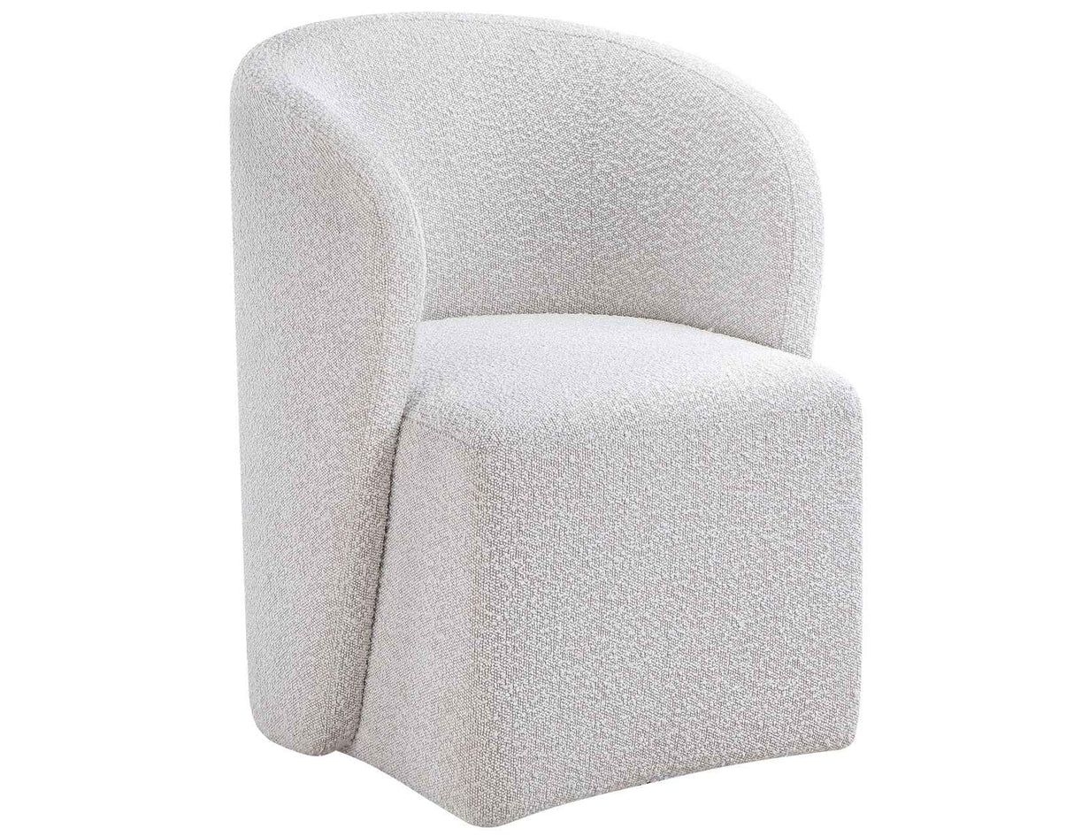 Annie Cotton Barrel Chair w/Casters, Set of 2 by Steve Silver at Eve Furniture