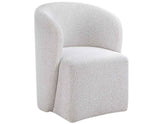 Annie Cotton Barrel Chair w/Casters, Set of 2 by Steve Silver at Eve Furniture