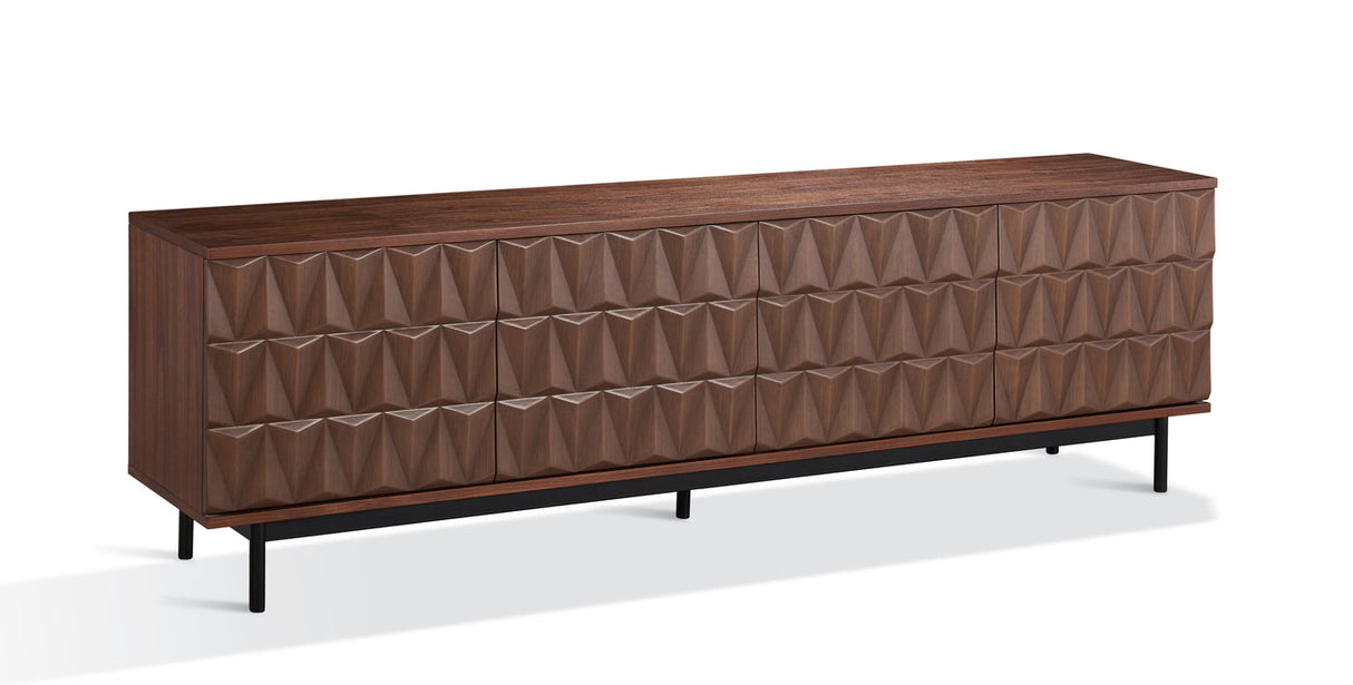 Annie Walnut TV Console by New Era Innovations at Eve Furniture