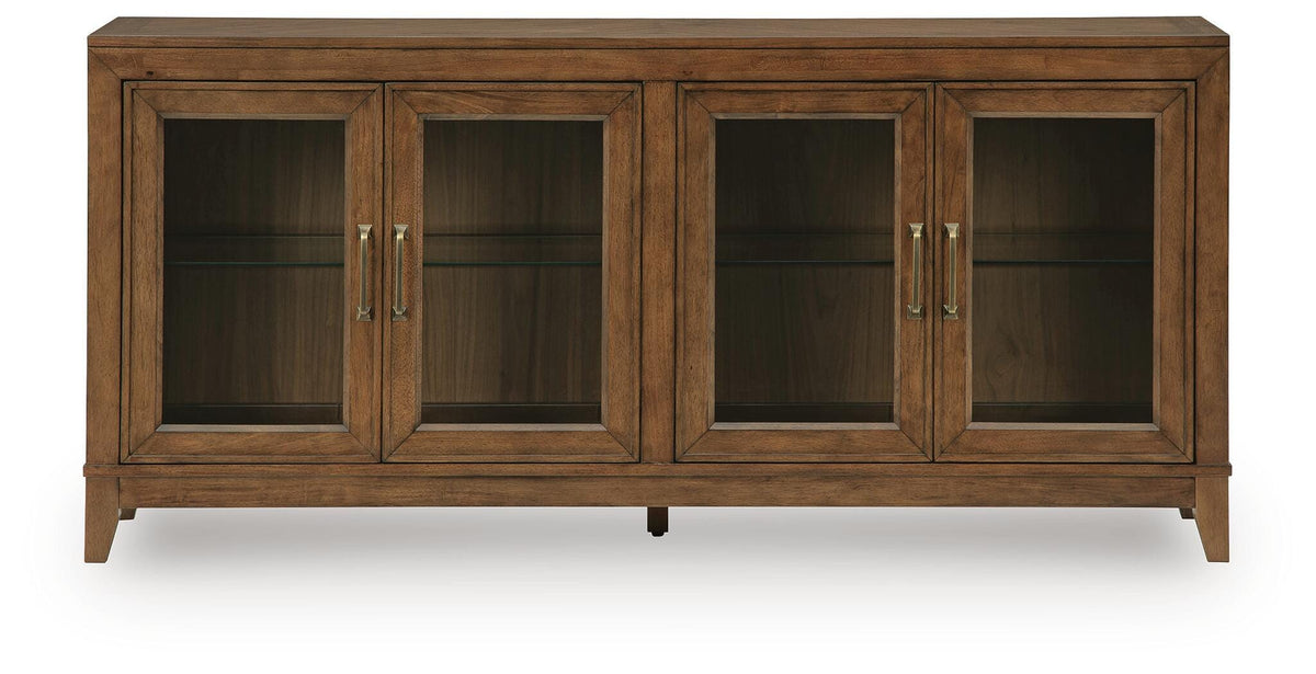 Annswick Medium Brown Accent Cabinet by Ashley at Eve Furniture