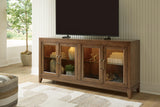 Annswick Medium Brown Accent Cabinet by Ashley at Eve Furniture