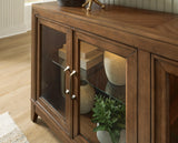 Annswick Medium Brown Accent Cabinet by Ashley at Eve Furniture