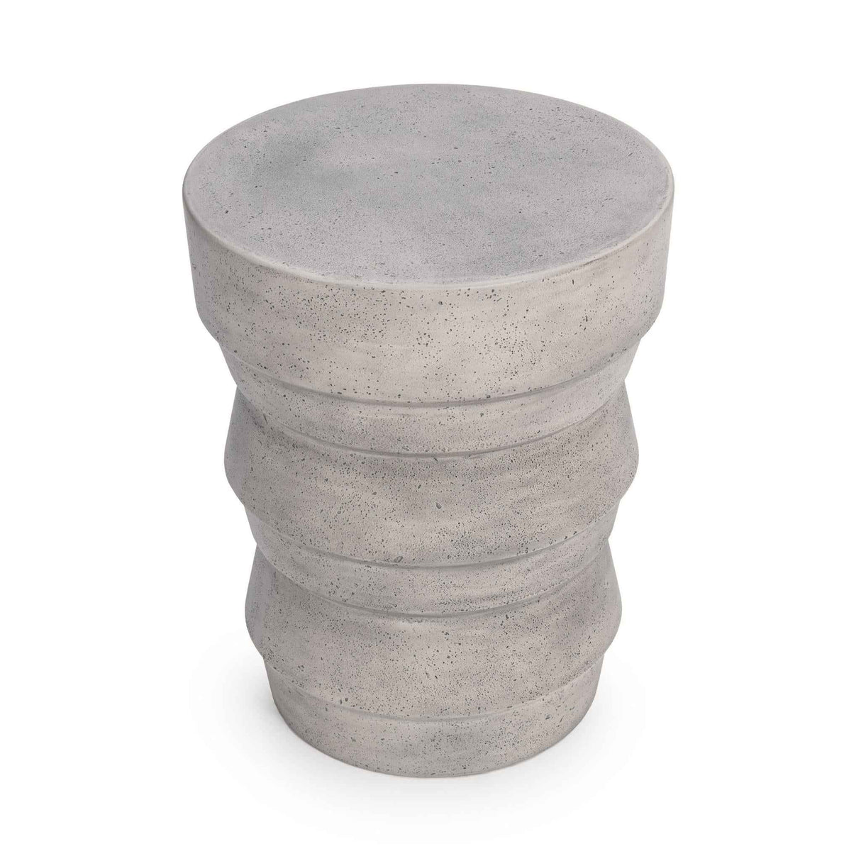 Anora Light Gray Outdoor Accent Table by Classic Home at Eve Furniture