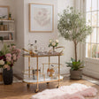 Antalya Multicolor Bar Cart by Zuomod at Eve Furniture