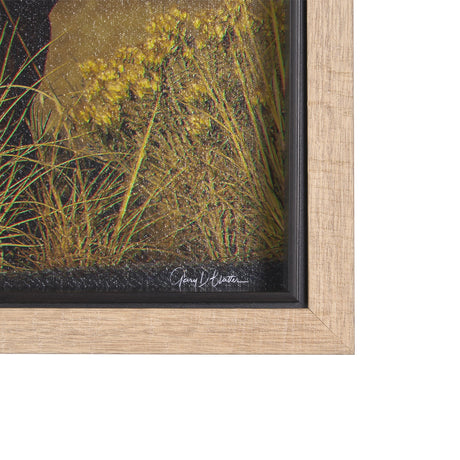 Antelope Island by Gary Blatter a Hand Embellished Textured Framed Photo Art Print by Mercana at Eve Furniture