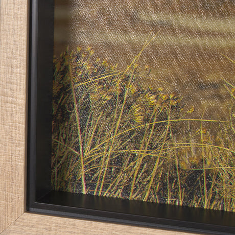 Antelope Island by Gary Blatter a Hand Embellished Textured Framed Photo Art Print by Mercana at Eve Furniture
