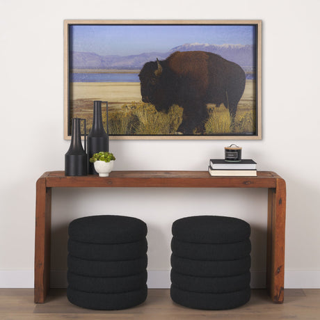 Antelope Island by Gary Blatter a Hand Embellished Textured Framed Photo Art Print by Mercana at Eve Furniture