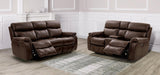 Antenor Brown Power Sofa by Furniture of America at Eve Furniture