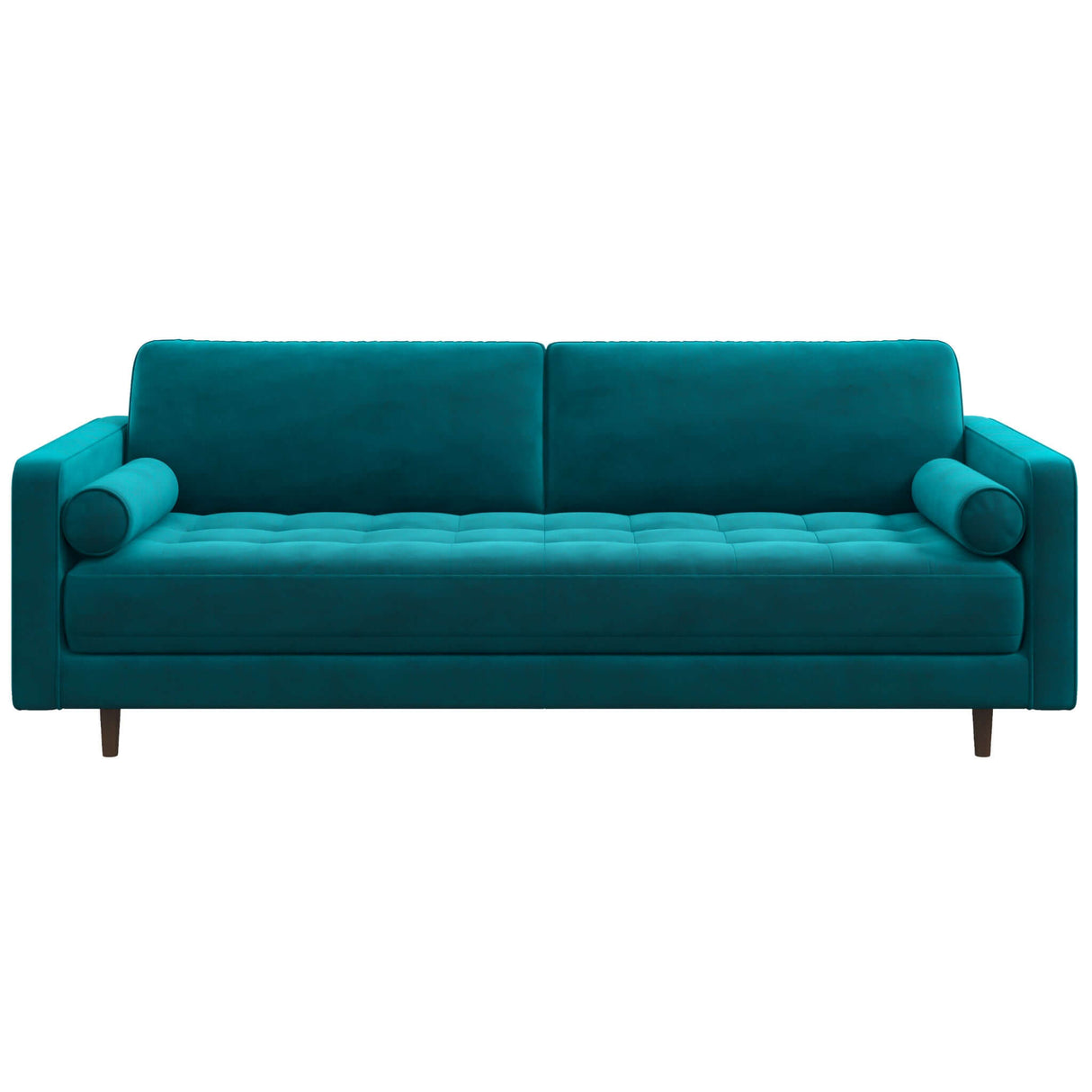 Daphne Teal Velvet Sofa