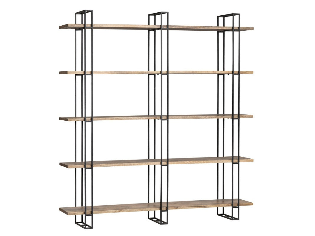 Anthropology Brown/Black Etagere by Crestview at Eve Furniture
