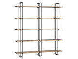 Anthropology Brown/Black Etagere by Crestview at Eve Furniture