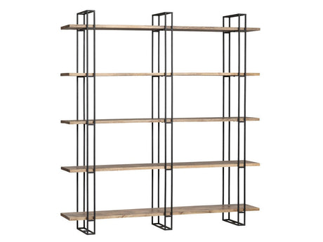 Anthropology Brown/Black Etagere by Crestview at Eve Furniture