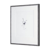 Anthurium I by Mercana Studio a Hand Embellished Textured Framed Art Print Matted under Glass by Mercana at Eve Furniture
