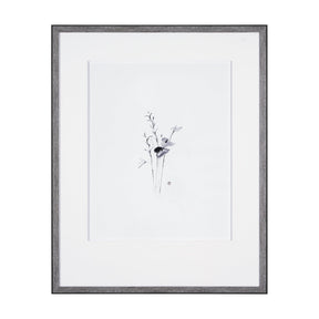 Anthurium I by Mercana Studio a Hand Embellished Textured Framed Art Print Matted under Glass by Mercana at Eve Furniture