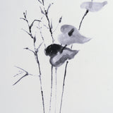Anthurium II by Mercana Studio a Hand Embellished Textured Framed Art Print Matted under Glass by Mercana at Eve Furniture