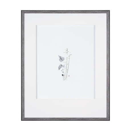 Anthurium II by Mercana Studio a Hand Embellished Textured Framed Art Print Matted under Glass by Mercana at Eve Furniture