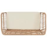 Antibes 2.0 Patio 4-Person Conversation Set with Coffee Table with Cream Cushions by Manhattan Comfort at Eve Furniture