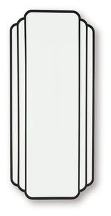 Antigone Black Floor Mirror by Ashley at Eve Furniture