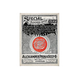 Antique Seed Packet XIIII by Mercana Studio a Hand Embellished Textured Canvas by Mercana at Eve Furniture