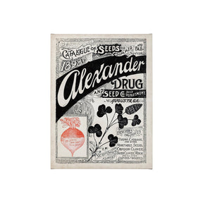 Antique Seed Packet XIV by Mercana Studio a Hand Embellished Textured Canvas by Mercana at Eve Furniture