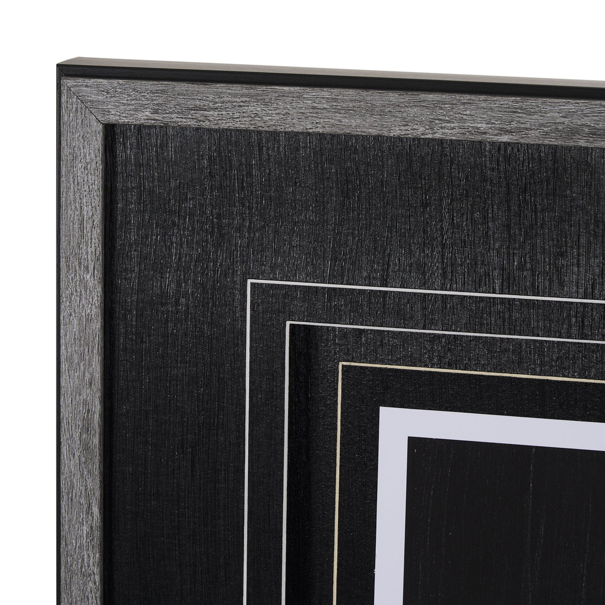 Antique Typewriter Bars by Ethan Harper Hand Embellished Textured Framed Photo Art Print Matted unde by Mercana at Eve Furniture
