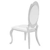 Antoine Creamy White/Chrome 7-Piece Rectangular Dining Set by Coaster at Eve Furniture