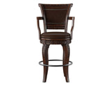 Antoinette 30″ Bar Stool,Swivel, Set of 2 by Steve Silver at Eve Furniture