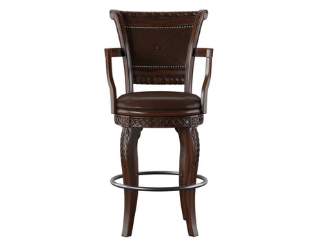 Antoinette 30″ Bar Stool,Swivel, Set of 2 by Steve Silver at Eve Furniture